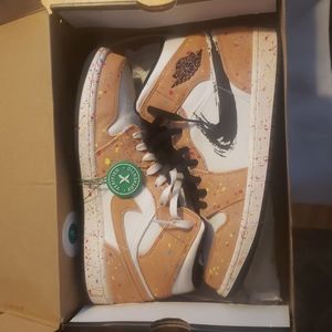 Jordan 1 Mid Brushstroke